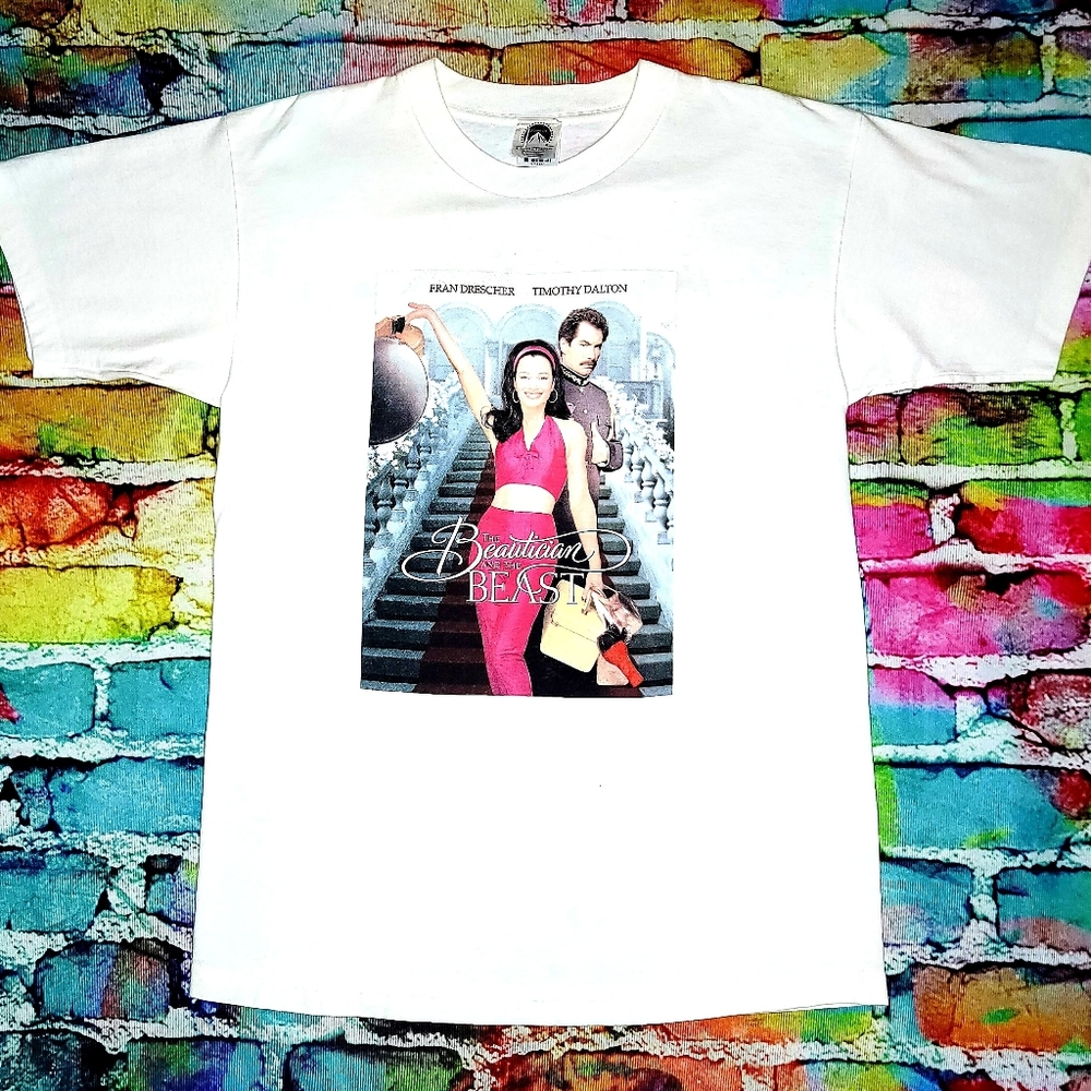 Vintage 1997 Beautician and the Beast Movie Tee